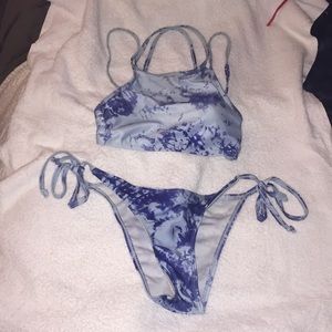 Tie dye bikini
